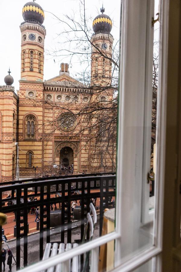 Luxury Downtown 3 Bedroom Apartment By Synagoge With Beautiful View Budapest Exteriör bild