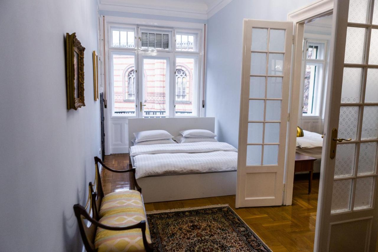 Luxury Downtown 3 Bedroom Apartment By Synagoge With Beautiful View Budapest Exteriör bild
