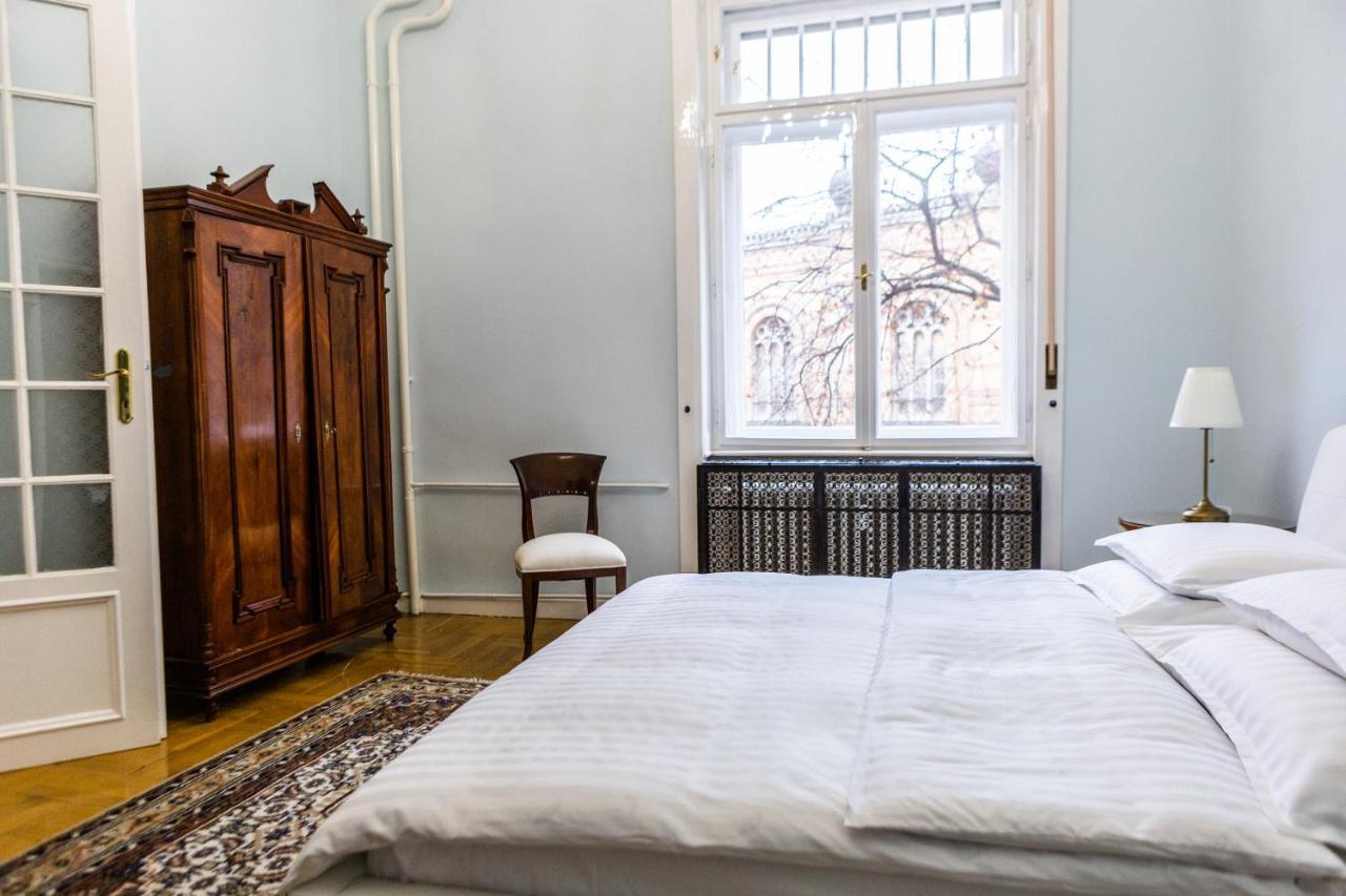 Luxury Downtown 3 Bedroom Apartment By Synagoge With Beautiful View Budapest Exteriör bild